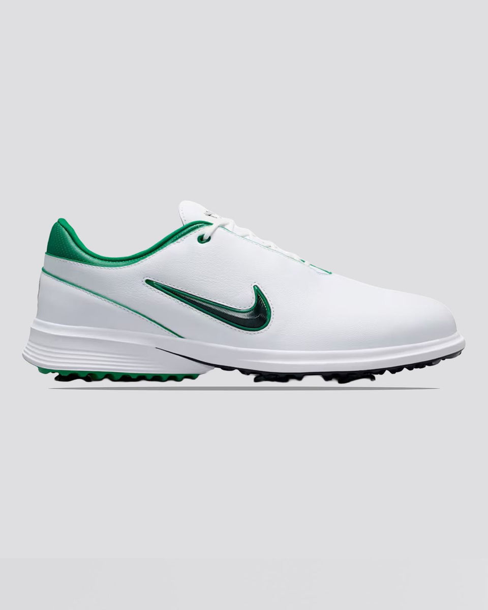 Nike Victory Tour 4 Spiked Golf Shoes White/Black Malachite
