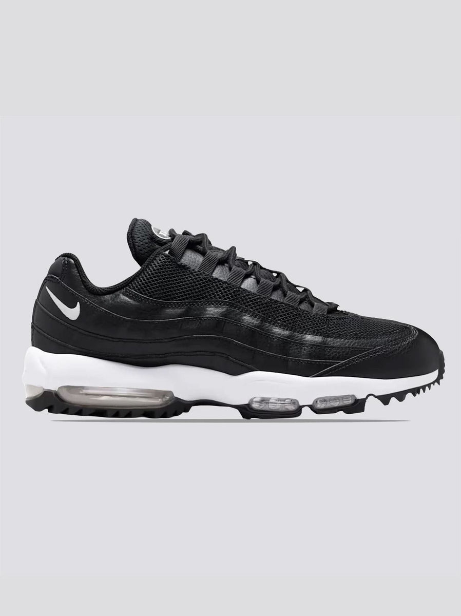 シューズ(男性用) NIKE AIRMAX95 GOLF black Nike Air Max '95 Spikeless Golf Shoes Black/White/Anthracite
