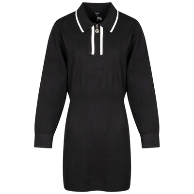 Womens Lya Knit Dress Black