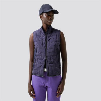 Womens Sia Down Vest Navy