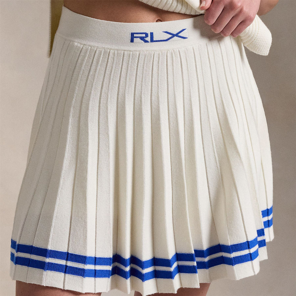 Ralph Lauren RLX Cotton Blend Skirt Ceramic White
