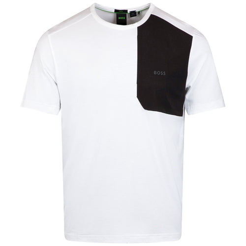 Pocket Glamping Tee White