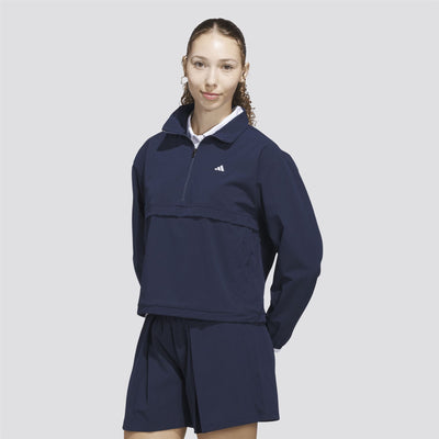 Womens Go-To Quarter Zip Jacket Collegiate Navy
