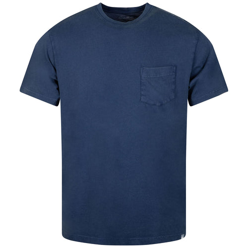 Lava Wash Pocket Tee Navy
