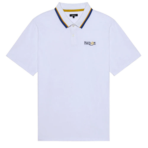 Grasse Pique Polo White