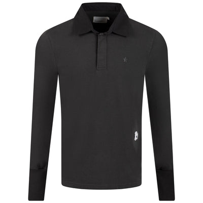 Tres Hardy LS Polo Charcoal - 2024