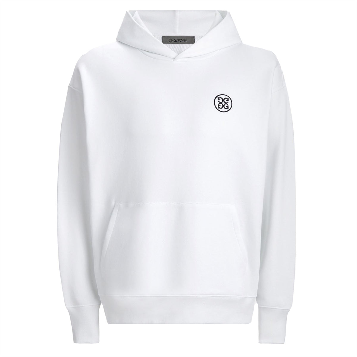 G/FORE LA Oversized French Terry Hoodie Snow | TRENDYGOLF USA