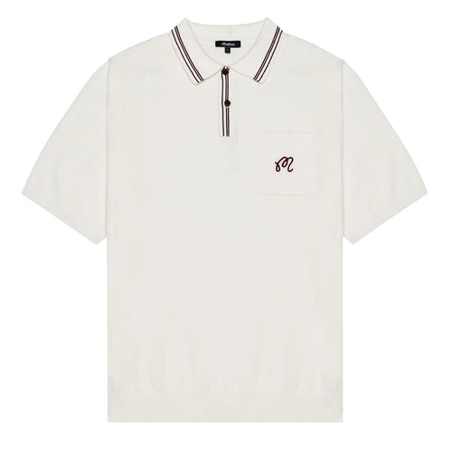 Campania Knit Polo Ivory