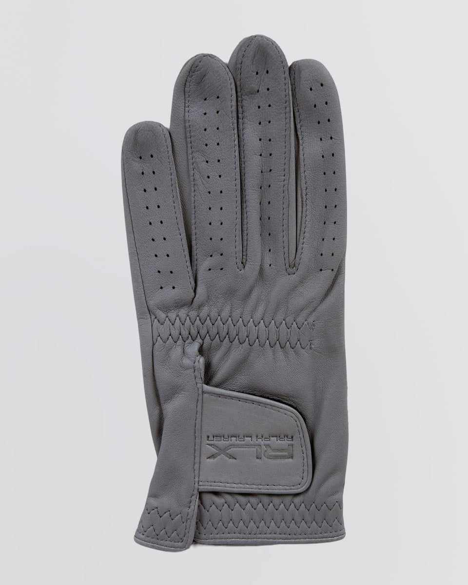Ralph Lauren RLX Left Golf Glove Peak Grey | TRENDYGOLF USA