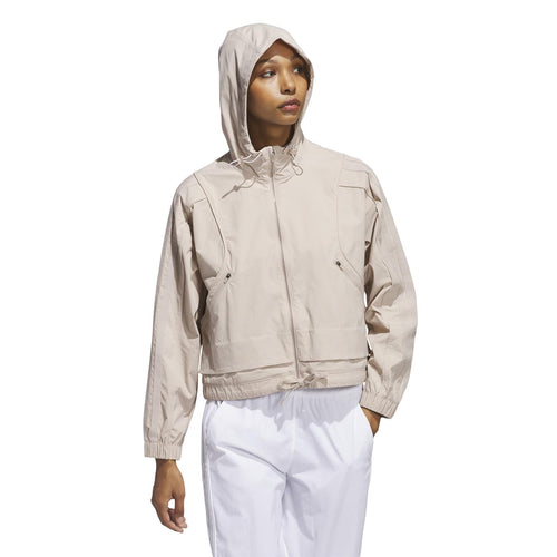 Beyond The Course Full Zip Hoodie Wonder Taupe