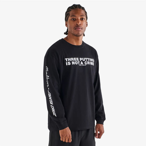 x Santa Cruz Gorse LS Tee Black