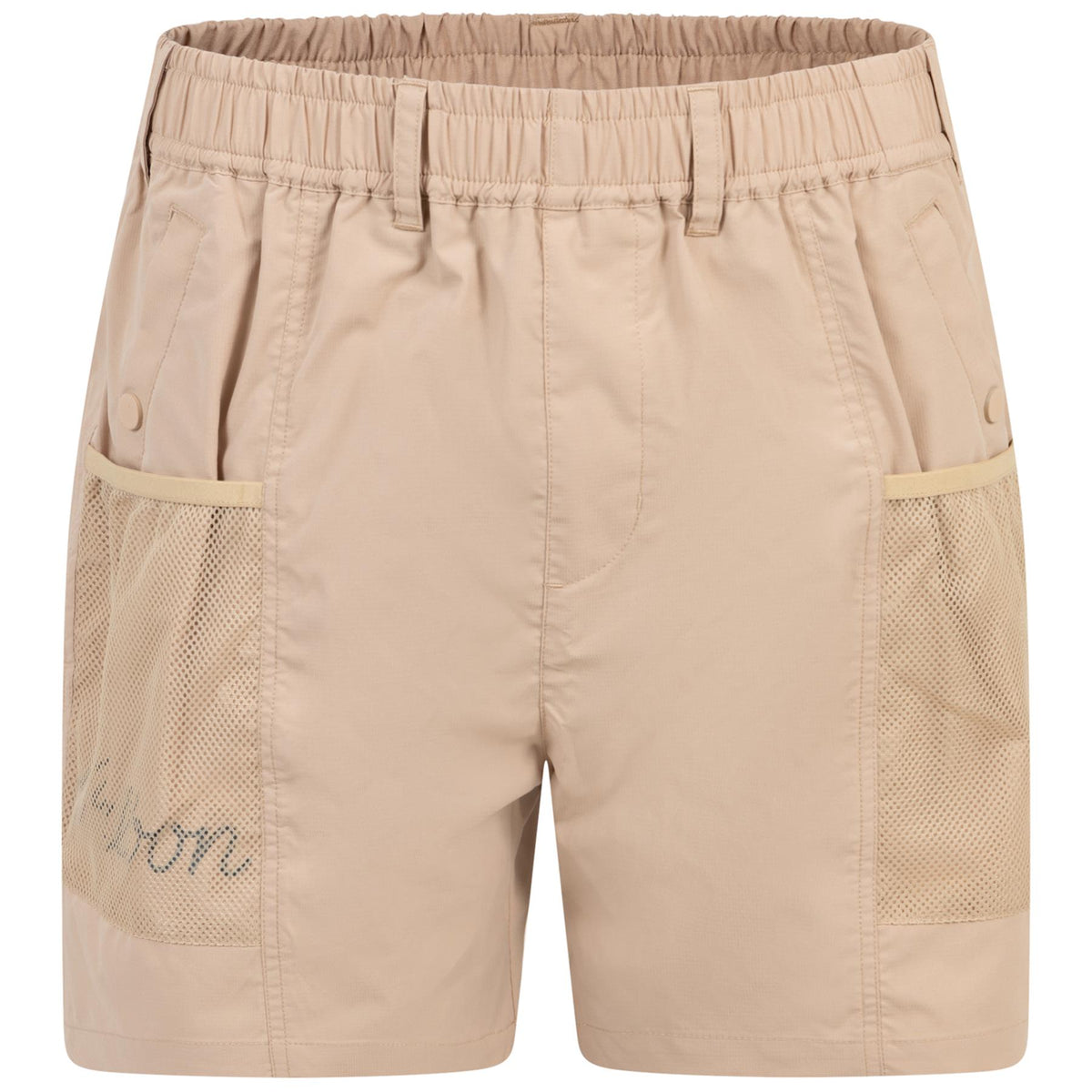 Malbon Golf Mesh Basket Pocket Shorts Sesame | TRENDYGOLFUSA.COM