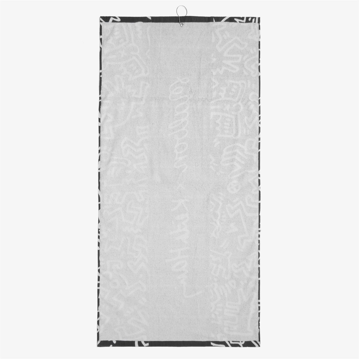 Malbon Golf x Keith Haring Golf Towel Black | TRENDYGOLF USA