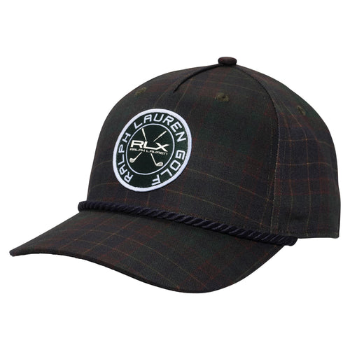 High Crown Patch Rope Cap Clubhouse Plaid - 2024