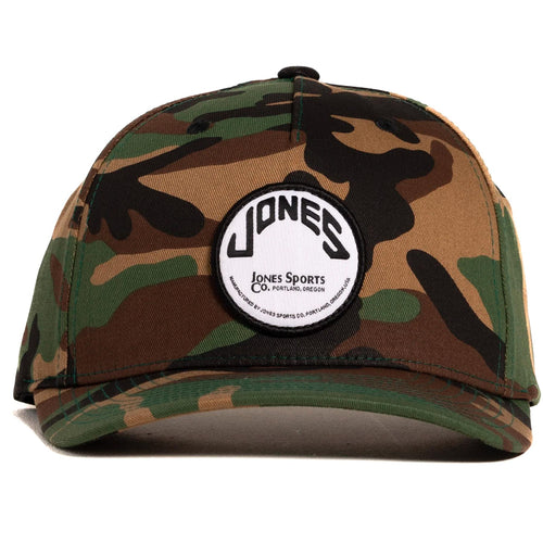 Jones Circle Patch Hat Camo - AW23
