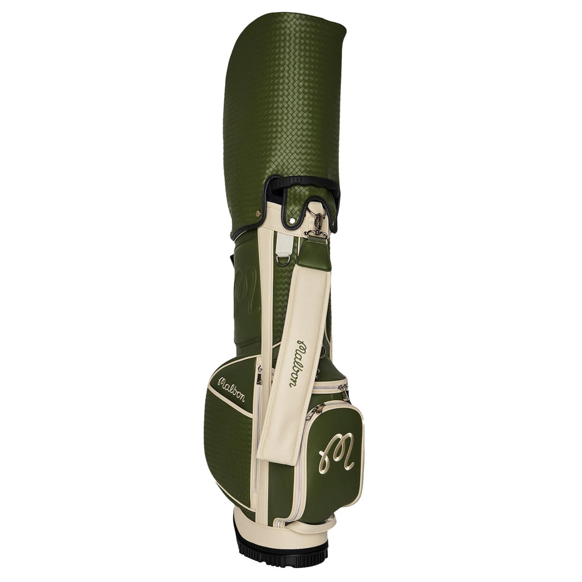 Malbon Golf Artigianale Stand Golf Bag Cypress Green | TRENDYGOLF USA
