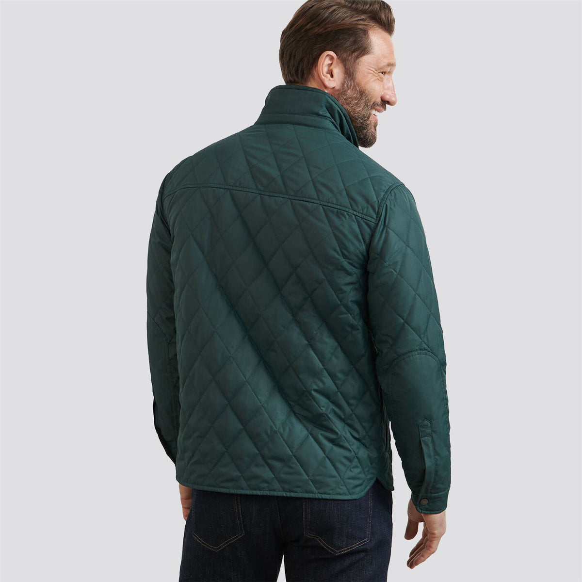 Peter Millar Brighton Shirt Jacket Deep Verdant | TRENDYGOLF USA