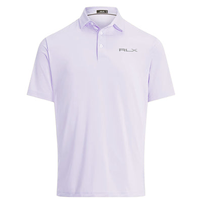 Classic Fit Performance Polo Shirt Flower Purple - SS24