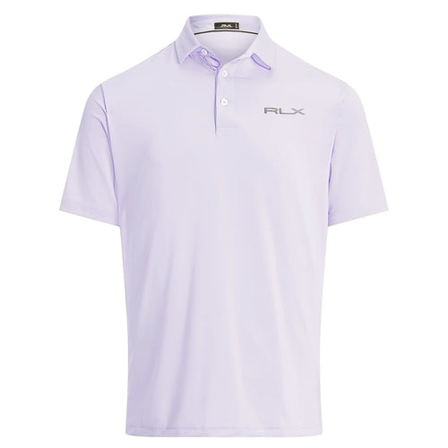 Classic Fit Performance Polo Shirt Flower Purple - SS24