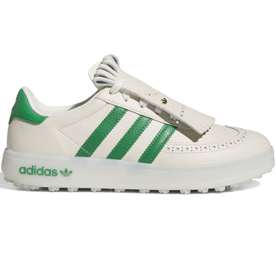 Coursecup Spikeless Golf Shoes White/Green/Yellow