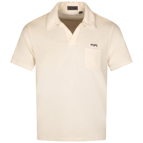 Limited Edition French Terry Polo Chalk White
