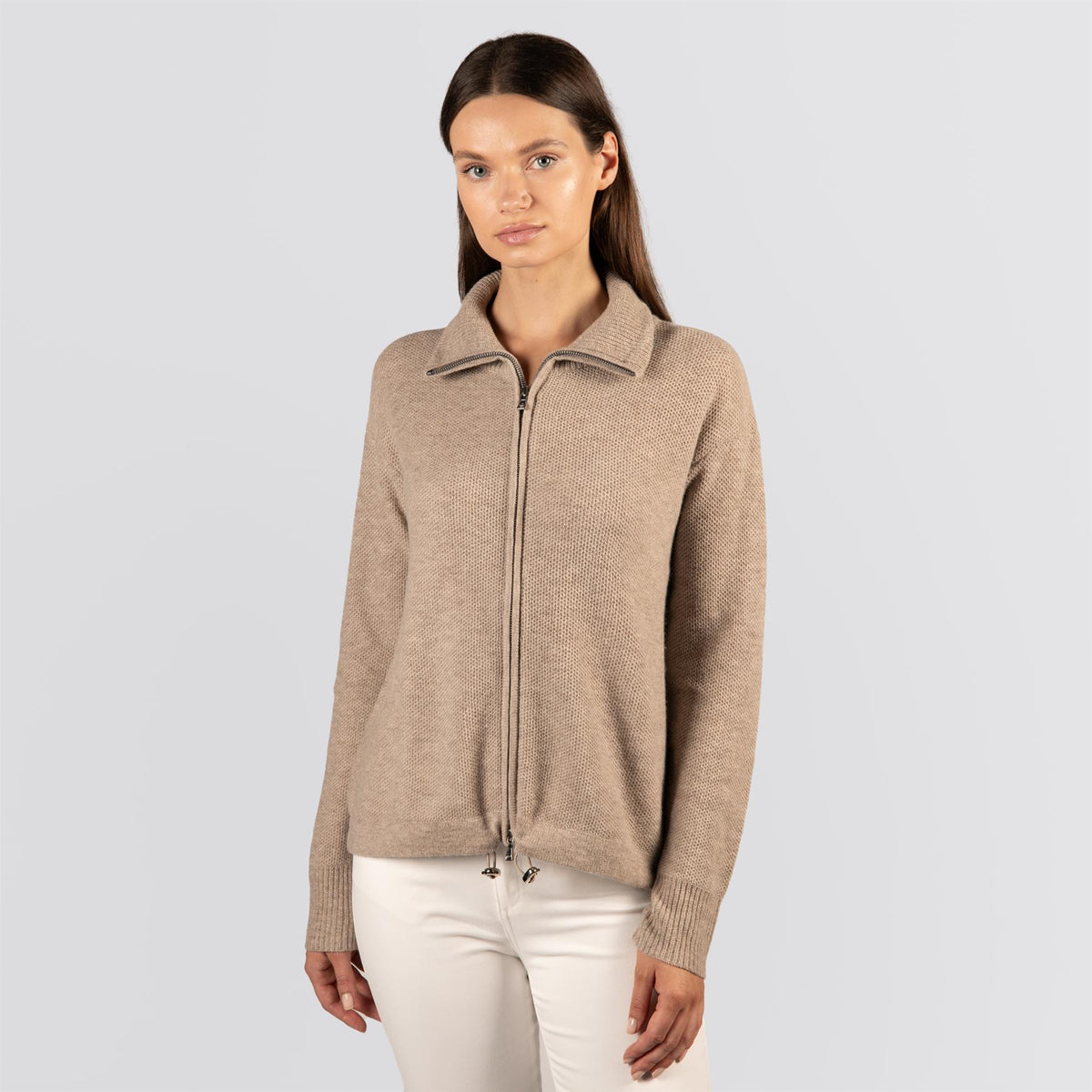 Peter Millar Emory Full Zip Cardigan Sweater | TRENDYGOLF USA