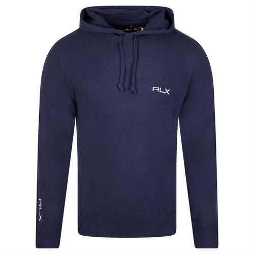 Washable Cashmere Hoodie Refined Navy - 2024