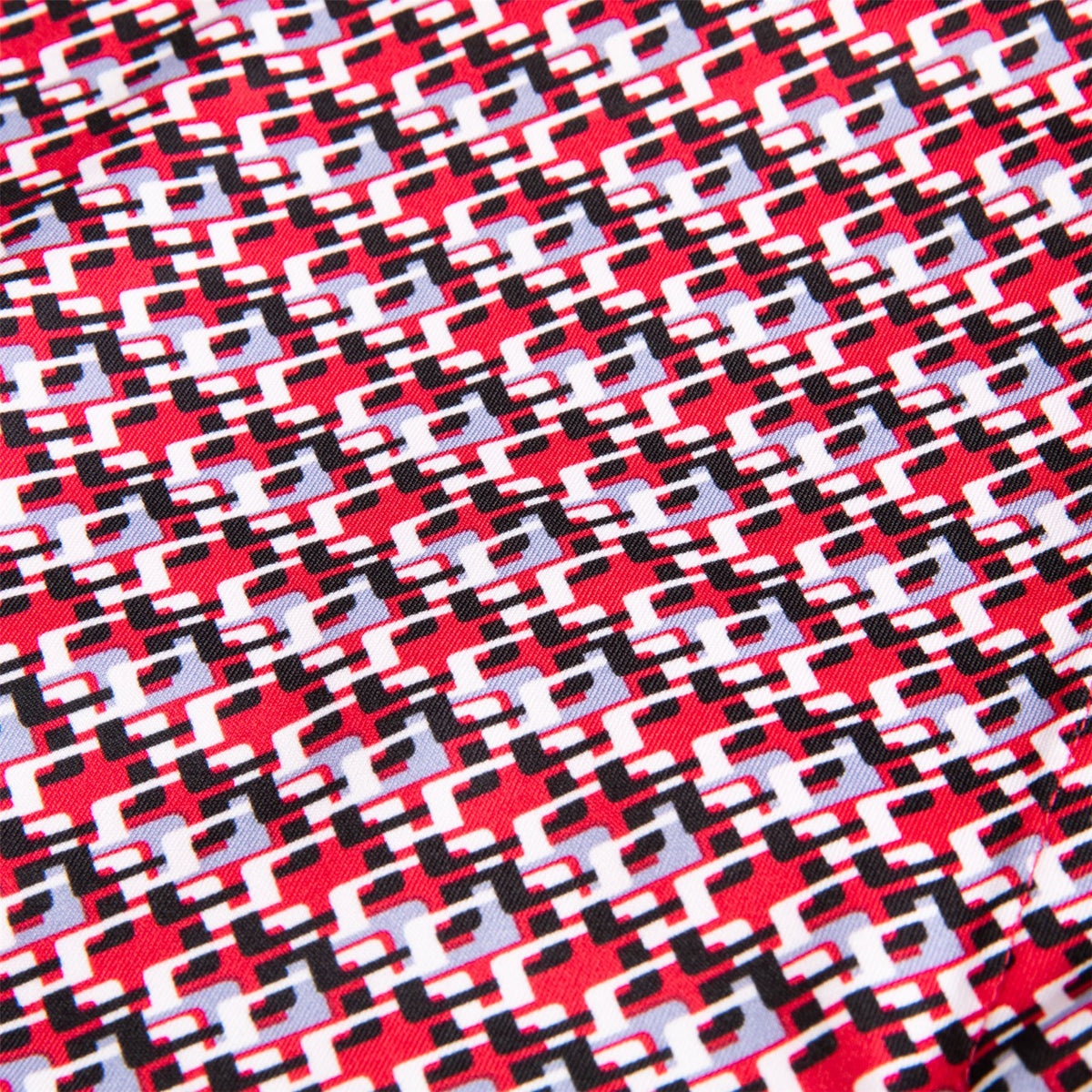 Womens Amelie Print Skirt JL Micro Bridge Rose Red AW23