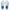 Womens Performa Spikeless Golf Shoe White/Light Blue