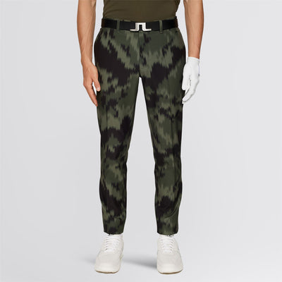 Ellott Print Pants Warp Forest