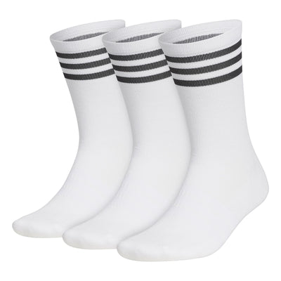 3 PK Crew Socks White - 2024