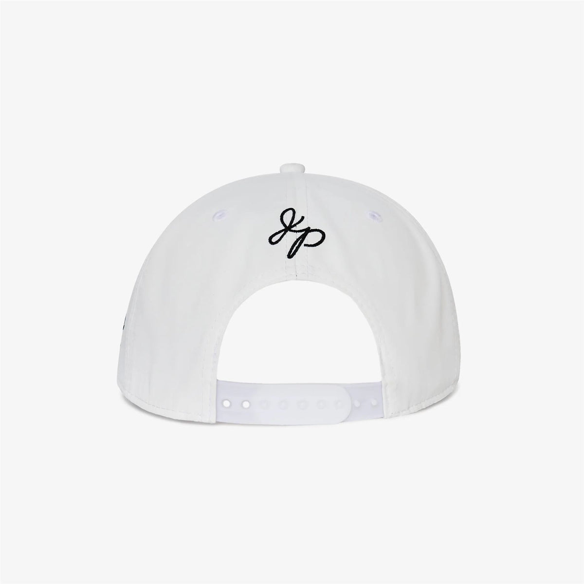 Malbon Golf x Jesper Parnevik 5-Panel Cap White | TRENDYGOLF USA