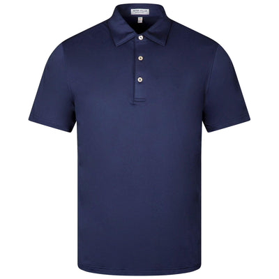 Solid Performance Jersey Polo Navy