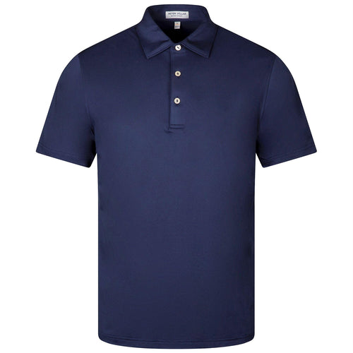 Solid Performance Jersey Polo Navy