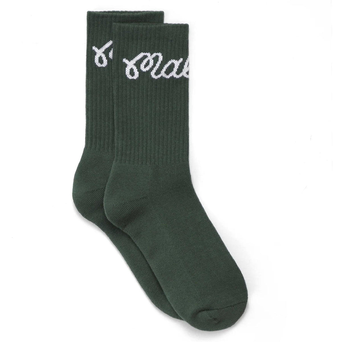 Malbon Golf Bon Script Sock Green | TRENDYGOLFUSA.COM