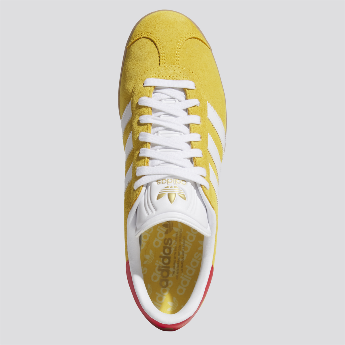 adidas Golf Originals Gazelle Spikeless Golf Shoes Bold Gold