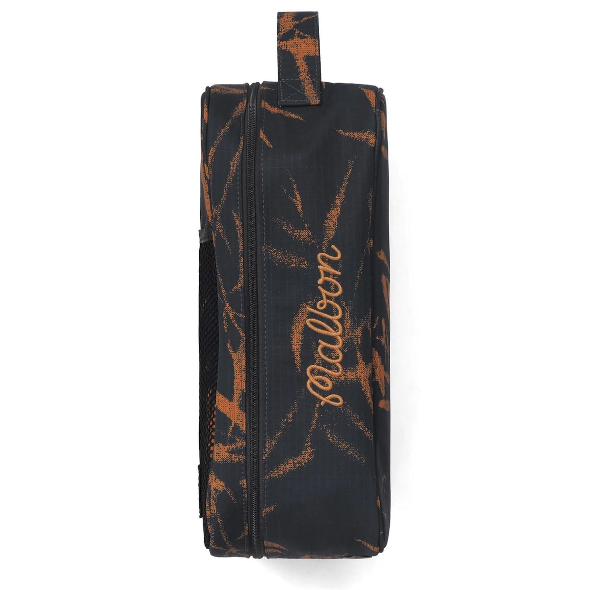 Malbon Golf Malbon Supplies Ripstop Canvas Shoe Bag Onyx