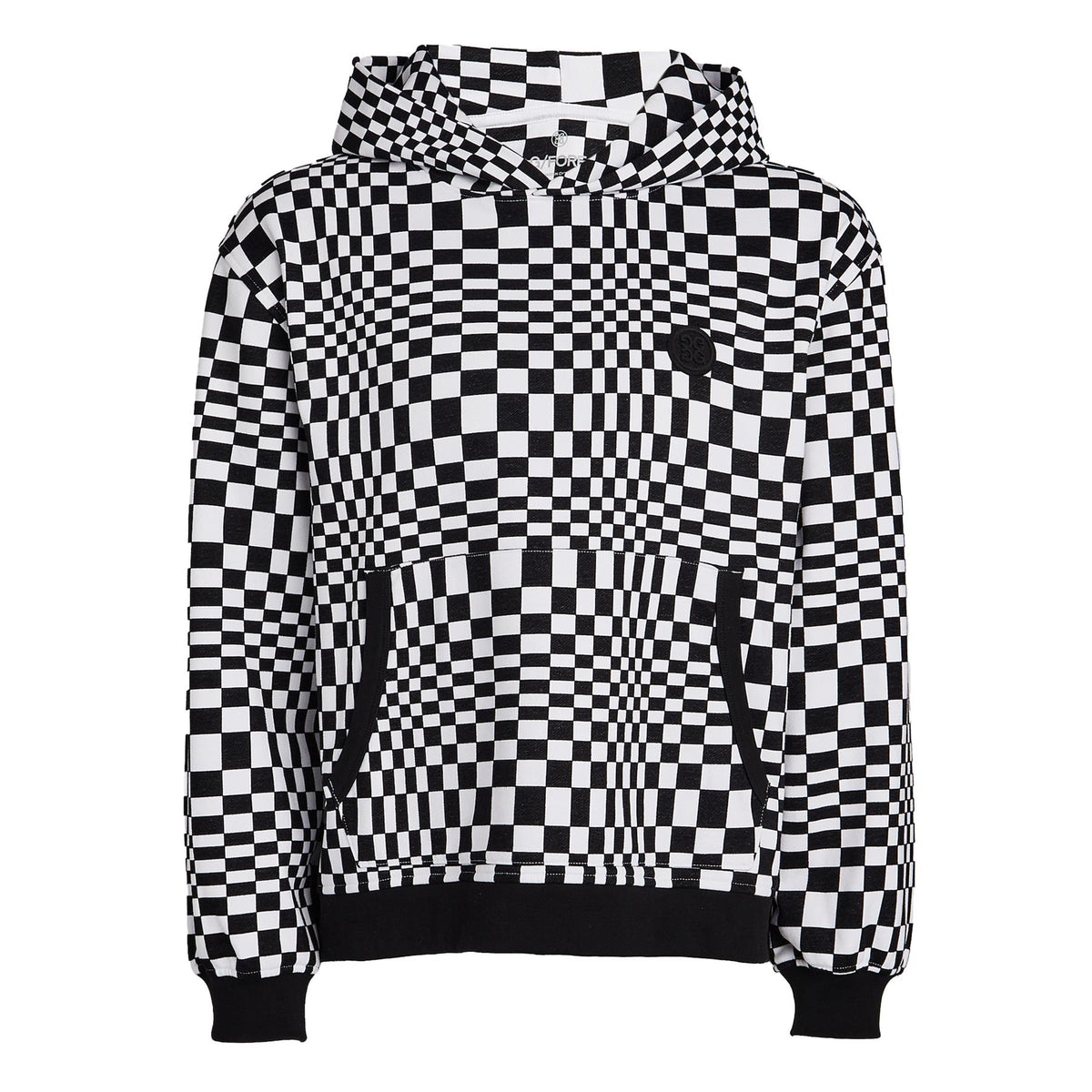 G/FORE Distorted Check Unisex Oversized French Terry Hoodie