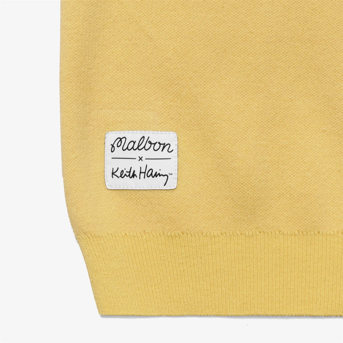 ◆Malbon Golf◆ Long Sleeve Artwork Point Sleeveless YELLOW Malbon Golf x Keith Haring Sweater Vest Yellow | TRENDYGOLF USA