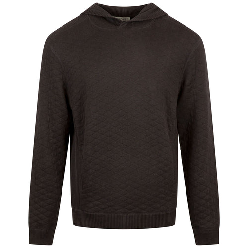 The Wallace Hooded Sweater Black