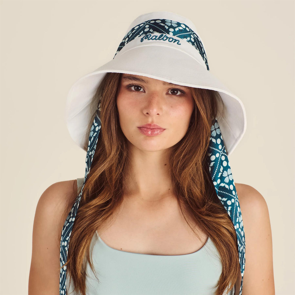 GOLFICKERS × TANGRAM BUCKET HAT WHITE TGA-UHAT29