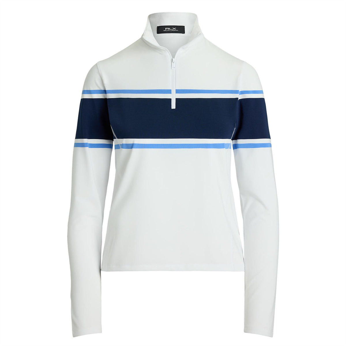 Ralph Lauren RLX Half Zip Airflow Pullover Ceramic White/Summer