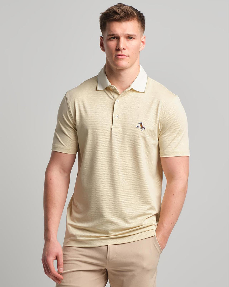 Walker Golf Things Members Polo Beige | TRENDYGOLF USA