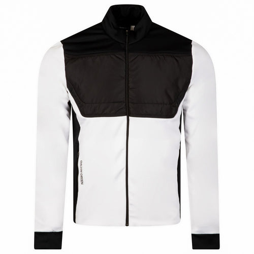 Dylan Insula Full Zip Hybrid Jacket White/Black - SS24