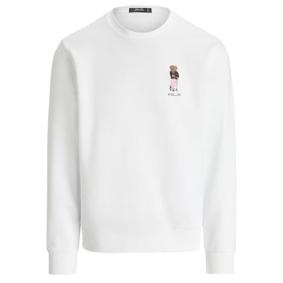 Polo Bear Double-Knit Sweatshirt Ceramic White - SS24