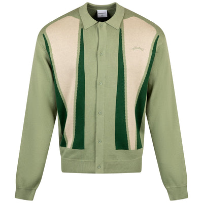 Roberts Knit Cardigan Moss