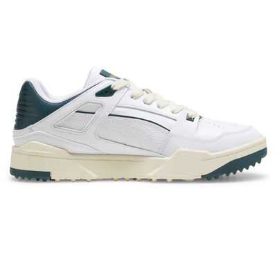 Slipstream G Golf Shoes White/Varsity Green - SS24