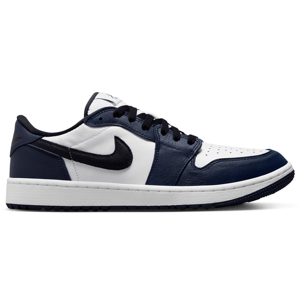 Nike Air Jordan 1 Low G White/Black-Midnight Navy | Golf Shoes