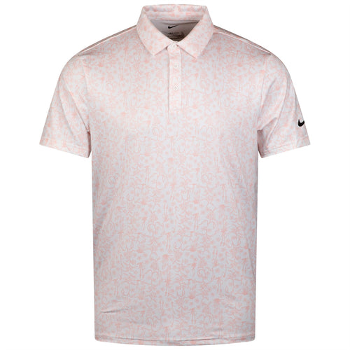 Dri-FIT Tour POA Print Polo Pink Bloom/Black