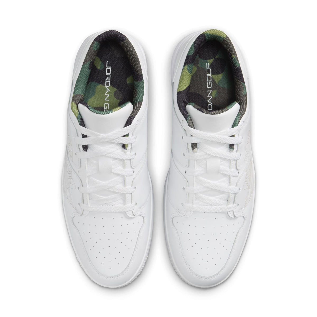 Nike Air Jordan 1 NU Retro Golf Shoes White/White